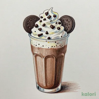 Cookies & Cream Chocolate Frappe