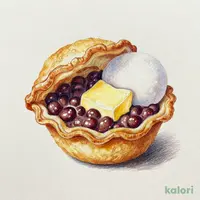 北海道産バターとあんことおもちの月見パイ