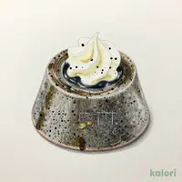 アジア茶房 濃香粒挽き黒ごまプリン