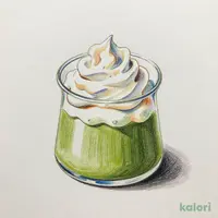 クリーム&抹茶プリン