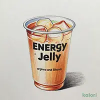Sokko Genki Energy Jelly, Energy Drink Flavor, 180g