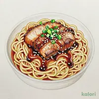 冷ごま角煮つけ麺