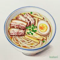 Ajitama Meat-Heavy Ramen (Light)