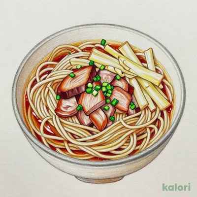 大蒜つけ麺