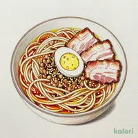 Tantan Dipping Ramen with Seasoned Egg and Extra Pork