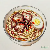 Hamakara Dipping Ramen with Seasoned Egg and Chashu Pork