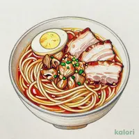 濃厚味玉赤つけ麺