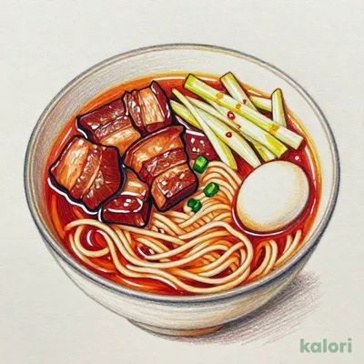 Rich Gaiden Extra Meat Red Tsukemen