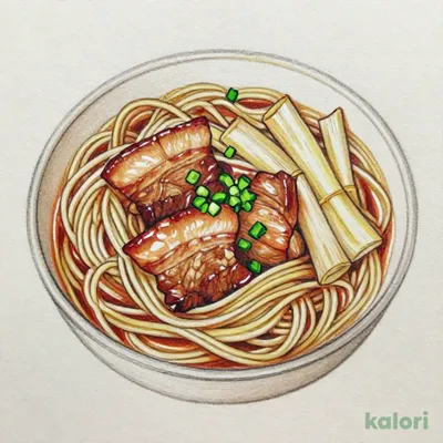 濃厚角煮つけ麺