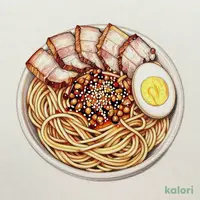 Shibakara Spicy Dipping Ramen with Seasoned Egg & Roast Pork