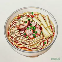 濃厚黒つけ麺 860kcal Calories & Nutrition | Menya Musashi