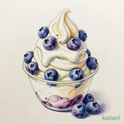Large Blueberry Yogurt Parfait