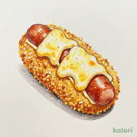 Buldak Cheese Hot Dog