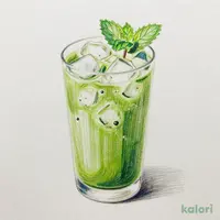 ミライの森 抹茶モヒート