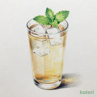ミントティー割