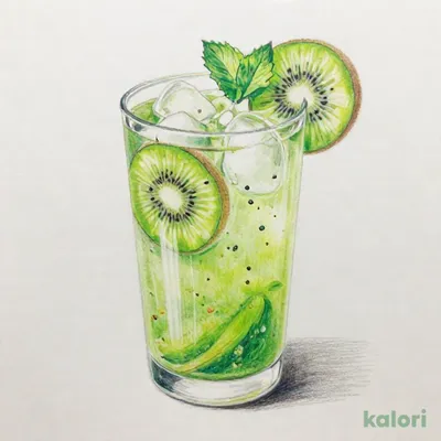 生搾りWサワー キウイ（じゃんぼ）