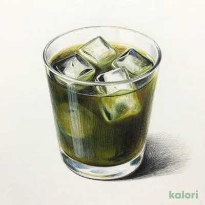 緑茶割（濃いめ）
