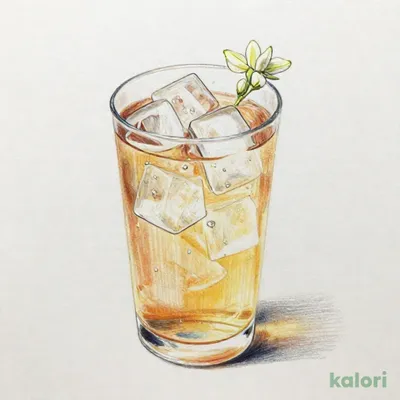 翠ジン ジャスミン茶割（レギュラー）