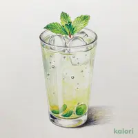 翠ジン ミントティー割(じゃんぼ)