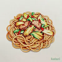 オリジナルソース太麺焼きそば