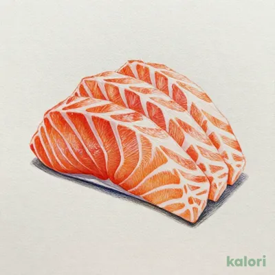 サーモンの刺身