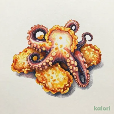 タコの唐揚げ