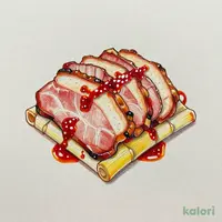 ピリ辛チャーシューと穂先メンマ