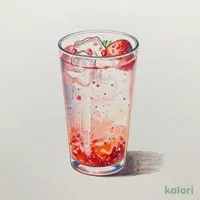 果肉入り苺サワー