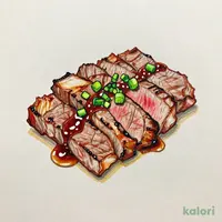 牛ハラミのカットステーキ
