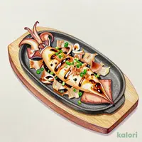 鉄板!イカ焼き