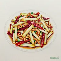 にんにく茎炒め