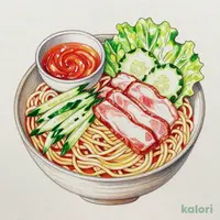 Mapo Tomato Dipping Noodles