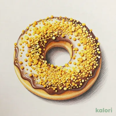Golden Chocolate Donut