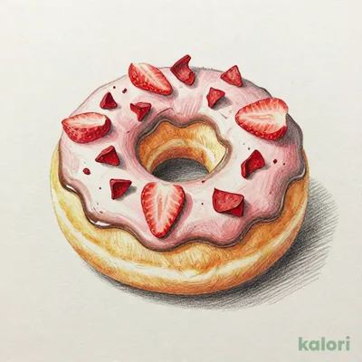 Strawberry Ring Donut