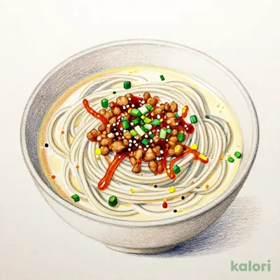 柚子入り豆乳担々涼風麺