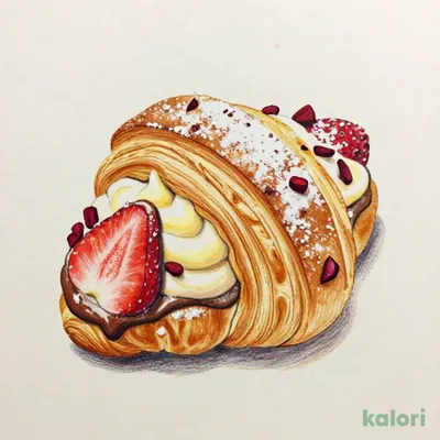 ストロベリーカスタードフレンチ