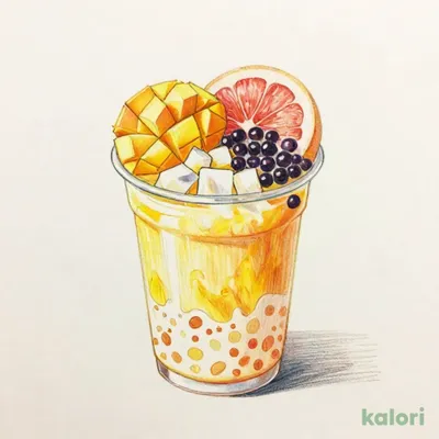 Mango and Grapefruit Yangzhi Ganlu