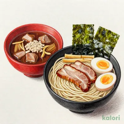 全部のせ特濃つけ麺