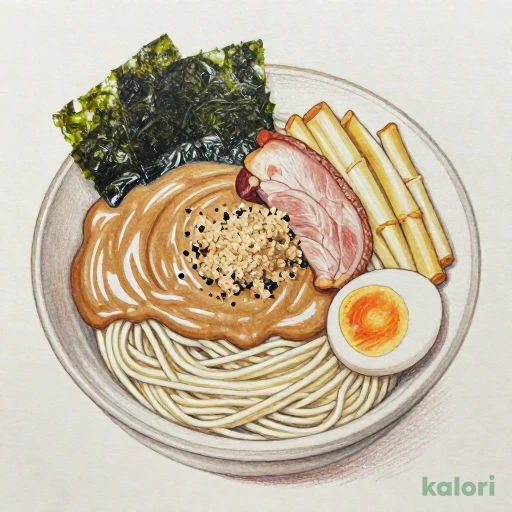 全部のせつけ麺 750kcal — What's in It & Nutrition Facts | Mita