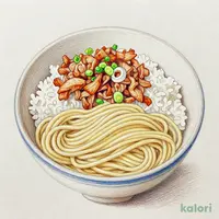 肉ねぎ飯セット