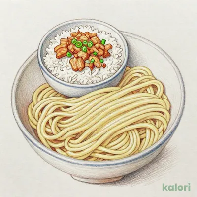 肉ねぎ飯セット 小