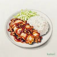 鶏むね肉のチキン南蛮と豚バラの生姜焼き弁当