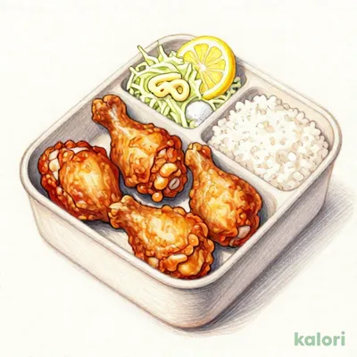 鶏もも肉の唐揚げ弁当（5個）