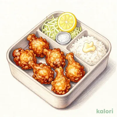 鶏もも肉の唐揚げ弁当（7個）