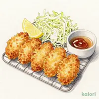 カキフライ定食(6個)