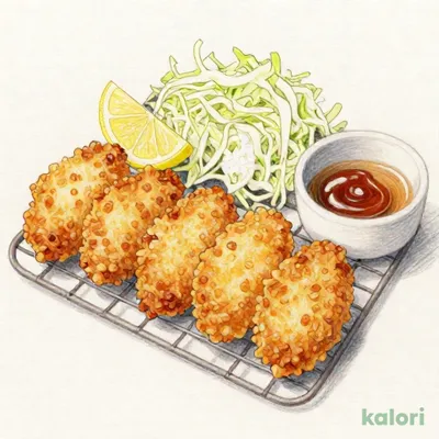 カキフライ定食(6個)