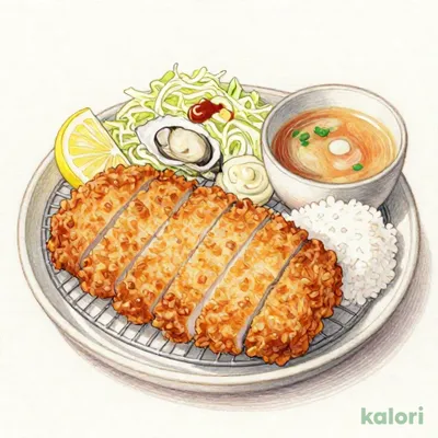カキフライ＆ロースとんかつ定食