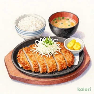 みぞれカツ定食