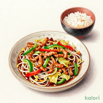 肉野菜炒め定食