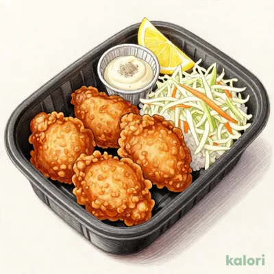鶏もも肉の唐揚げ弁当（4個）